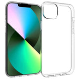 iPhone 14 Plus Ultra Thin Flexible Plastic Case - Transparent