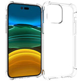 iPhone 14 Pro Max Shock-Proof Flexible Plastic Case - Transparent