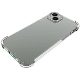 iPhone 14 Plus Shock-Proof Flexible Plastic Case - Transparent