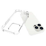 iPhone 14 Pro Shock-Proof Flexible Plastic Case - Transparent