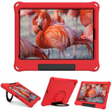 iPad 10.2" (2021 / 2020 / 2019) EVA Foam Kids Case w. Ring Kickstand - Red