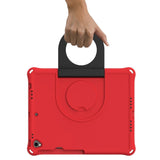 iPad 10.2" (2021 / 2020 / 2019) EVA Foam Kids Case w. Ring Kickstand - Red