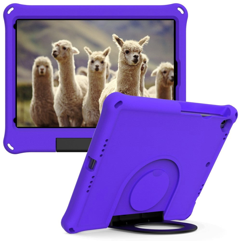 iPad 10.2" (2021 / 2020 / 2019) EVA Foam Kids Case w. Ring Kickstand - Purple