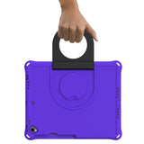 iPad 10.2" (2021 / 2020 / 2019) EVA Foam Kids Case w. Ring Kickstand - Purple