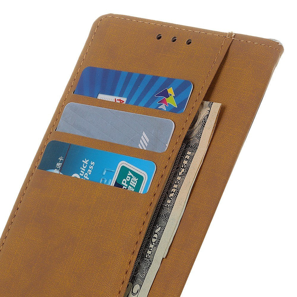 iPhone 14 Leather Wallet Case & Kickstand - Blue