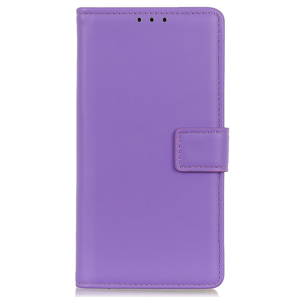 iPhone 14 Plus Leather Flip case with Card Holder - Purple