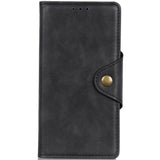 iPhone 14 Plus Leather Flip Case with Wallet - Black