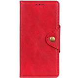 iPhone 14 Plus Leather Flip Case with Wallet - Red