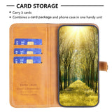 iPhone 14 Pro Soft Leather Wallet Case - Brown