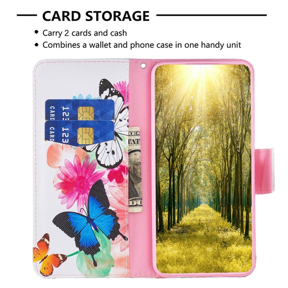 iPhone 14 Pro Max Leather Wallet Case - Butterflies