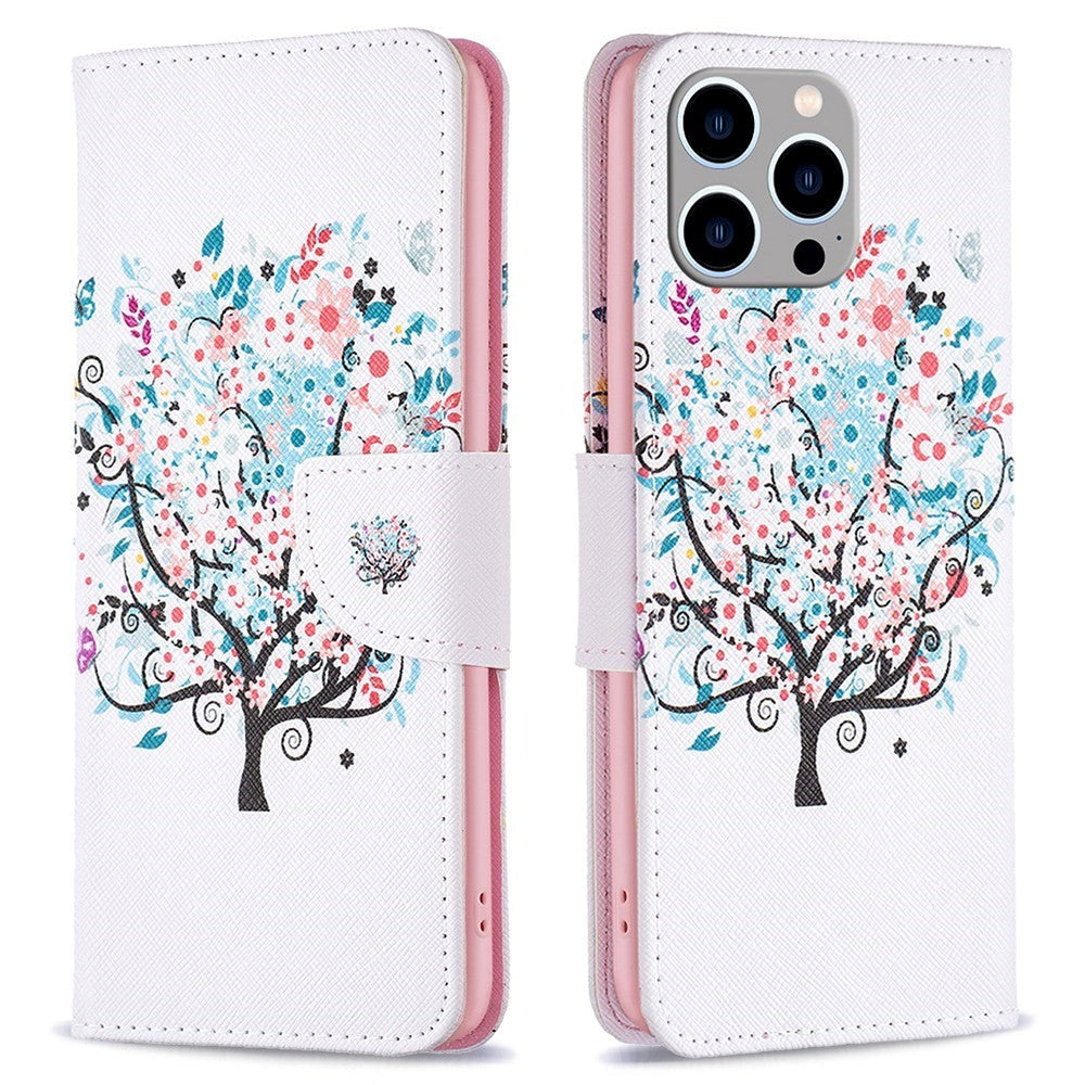 iPhone 14 Pro Max Leather Wallet Case & Print - Tree