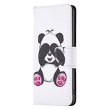 iPhone 14 Pro Max Leather Wallet Case - Panda