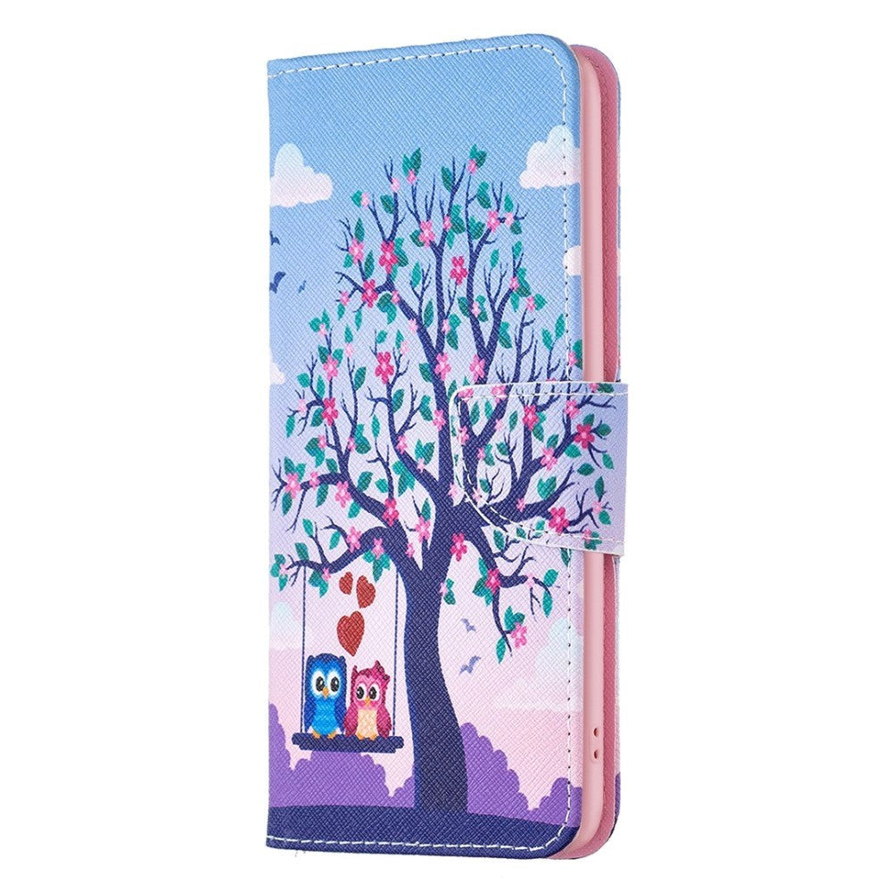 iPhone 14 Pro Leather Wallet Case - Two Owls