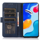 iPhone 14 Pro Max Leather Wallet Case - Blue