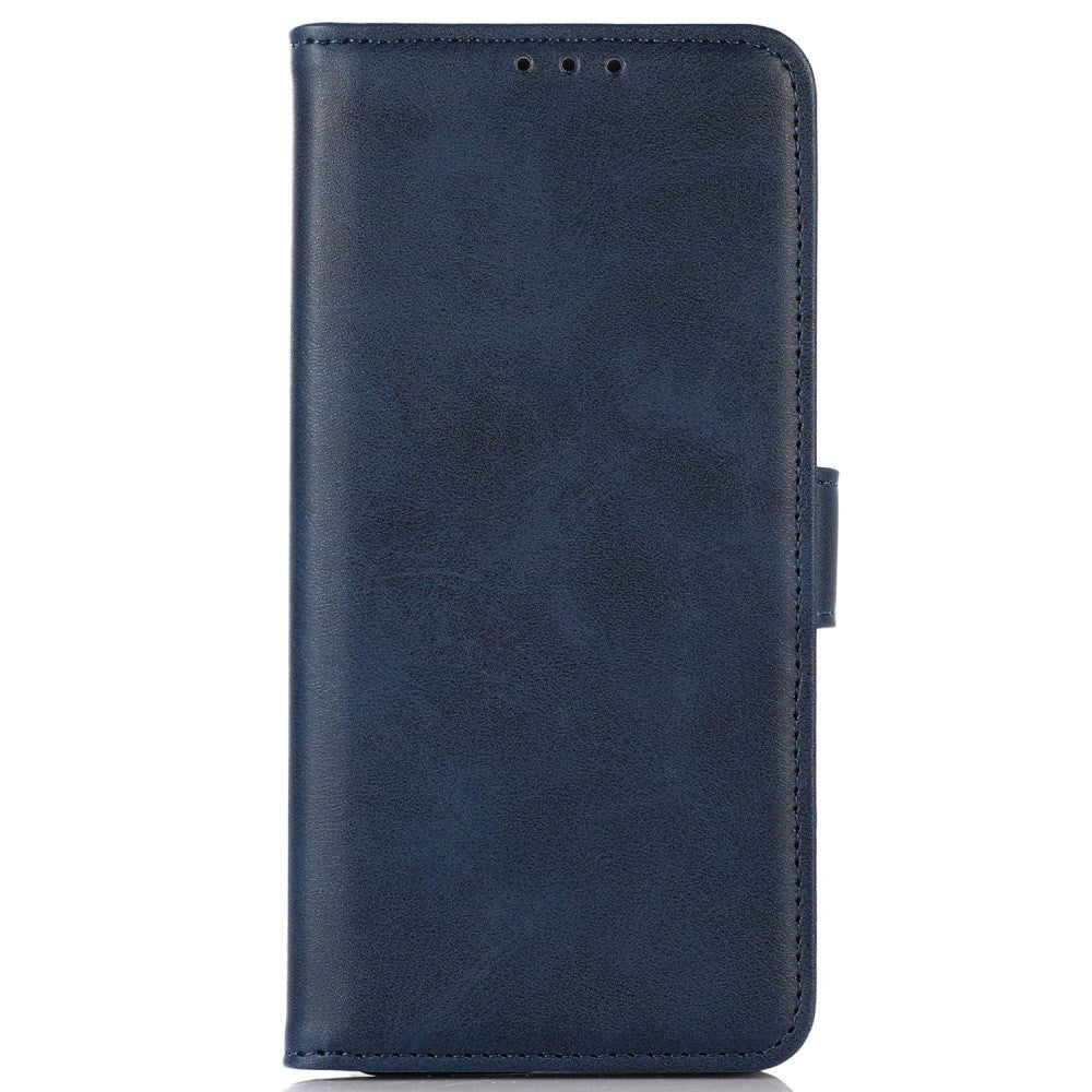 iPhone 14 Pro Max Leather Wallet Case - Blue