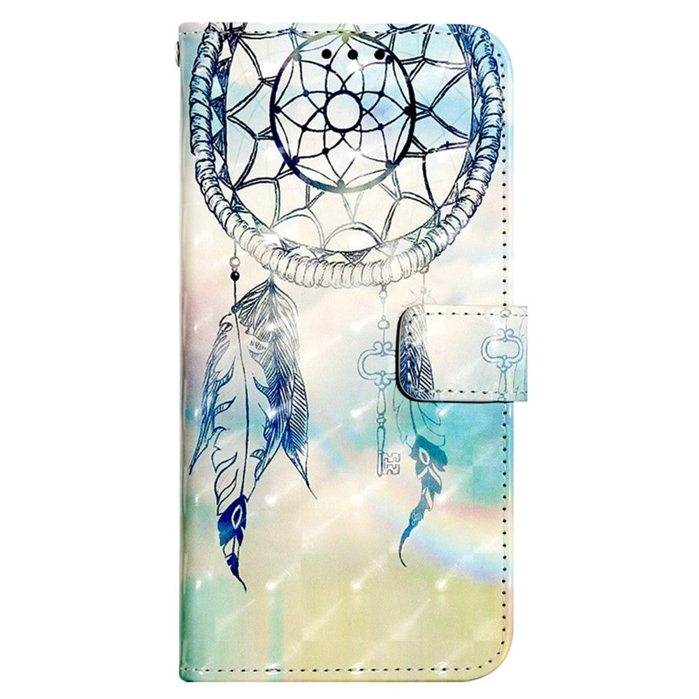 iPhone SE (2022 / 2020) / 8 / 7 Artificial Leather Flip Case with Strap & Purse - Dream Catcher