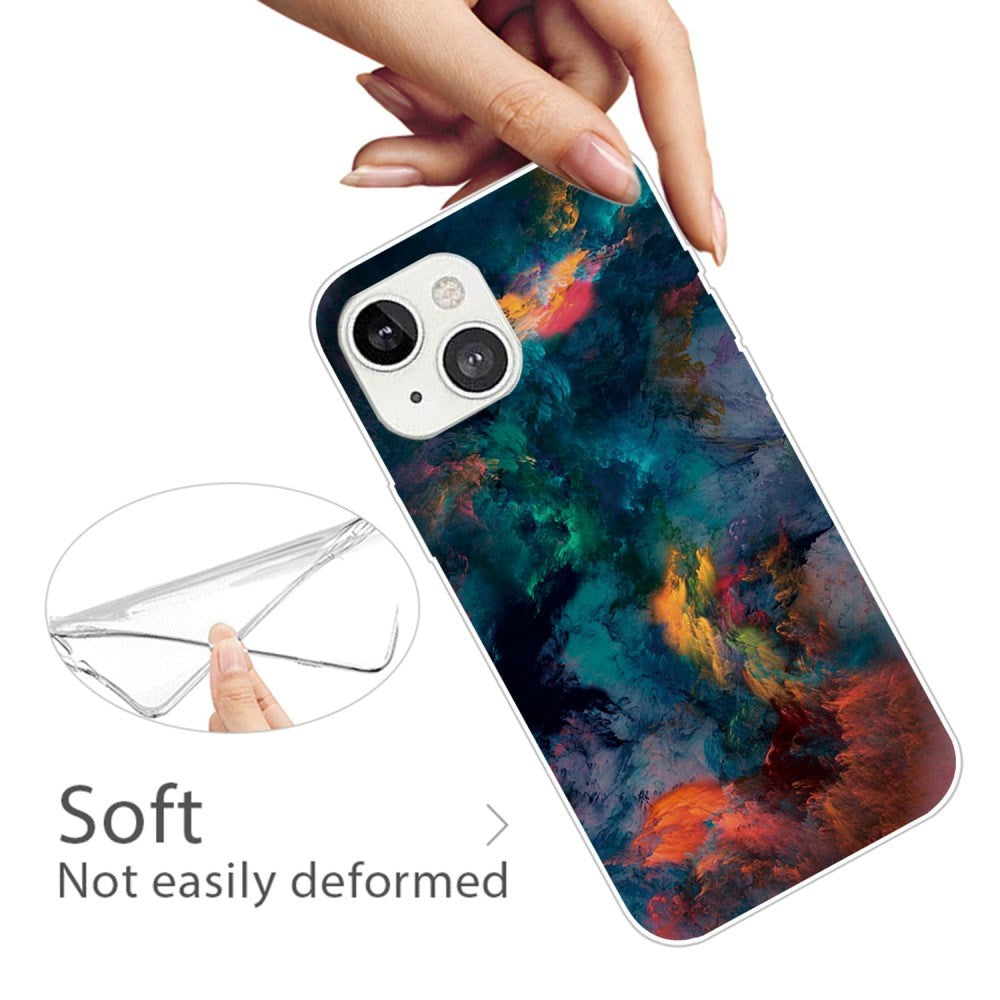 iPhone 14 Flexible Plastic Case - Nebula