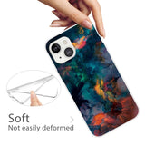 iPhone 14 Flexible Plastic Case - Nebula