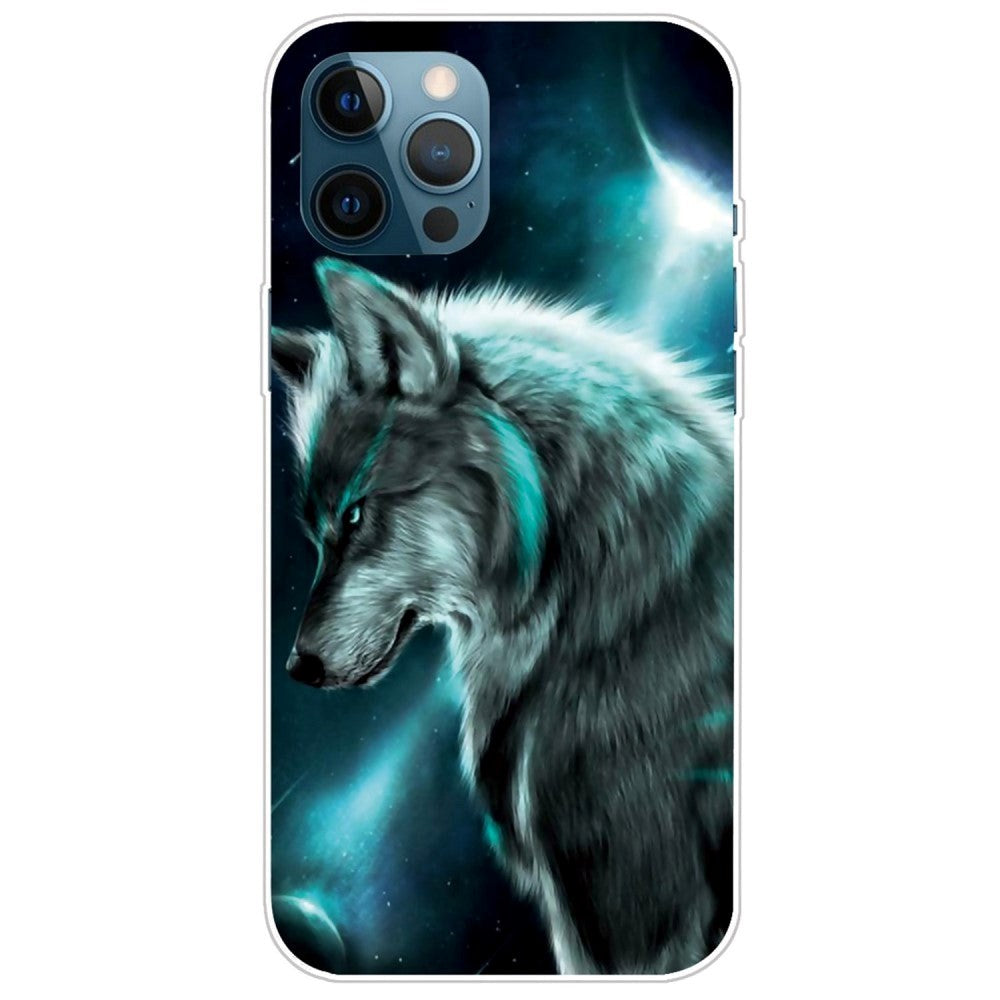 iPhone 14 Pro Flexible Plastic Case - Wolf