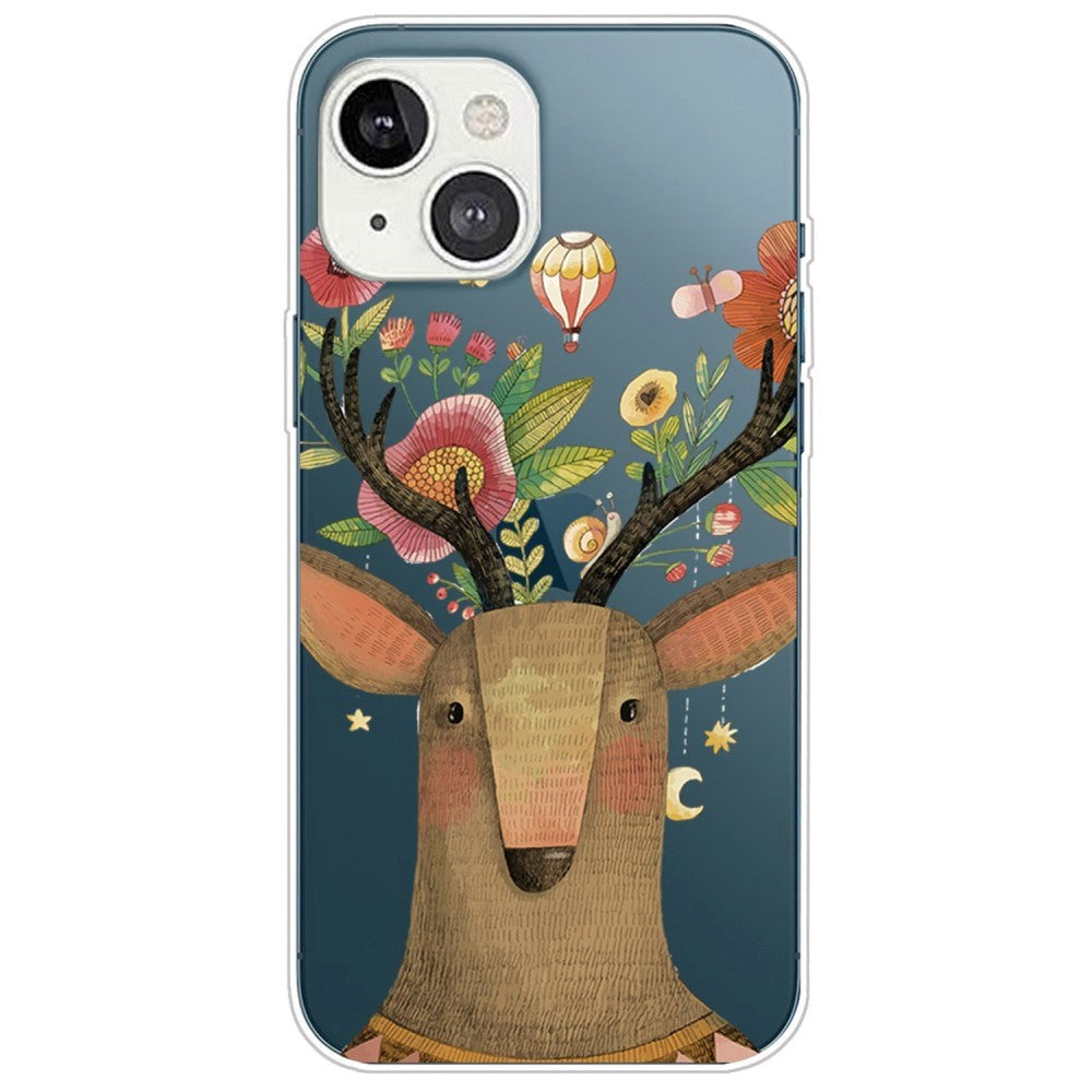 iPhone 14 Flexible Plastic Case - Deer