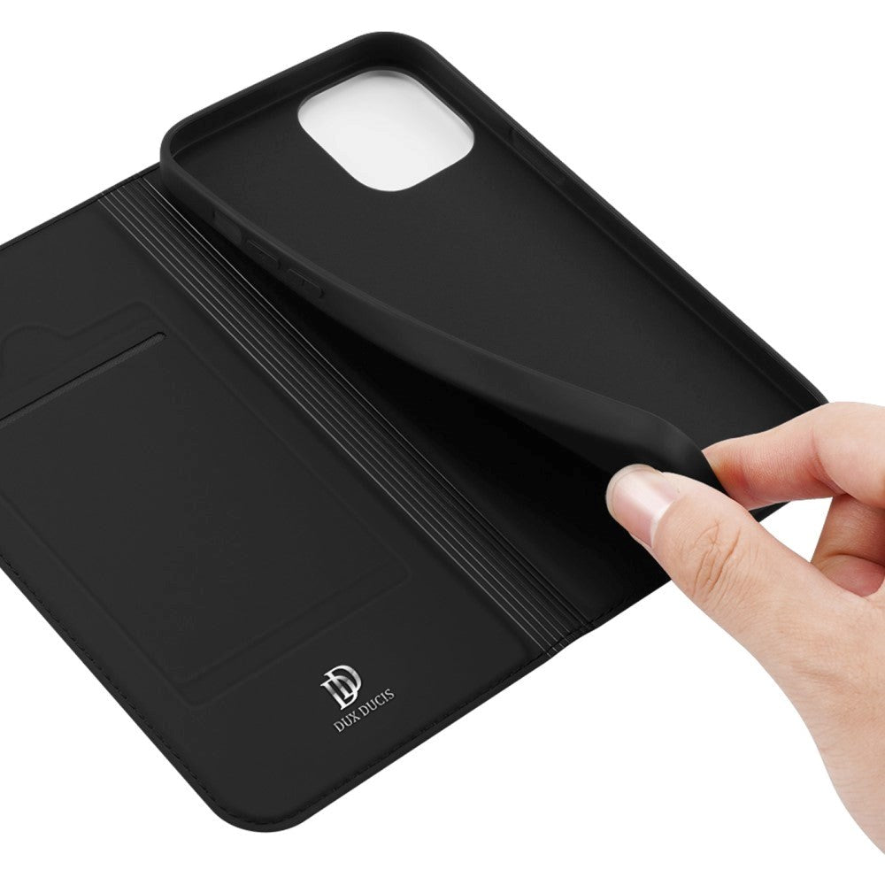 iPhone 14 Dux Ducis Skin Pro Series Thin Wallet Case - Black