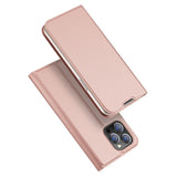 iPhone 14 Pro Max Dux Ducis Skin Pro Series Thin Wallet Case - Rose Gold