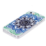 iPhone SE / 5 / 5s Flexible TPU Case - Flowers