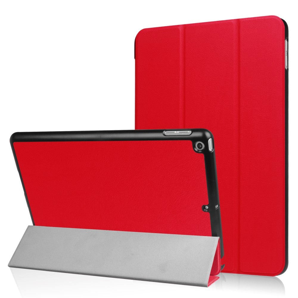 iPad (2018) / iPad (2017) Tri-Fold Leather Case Red