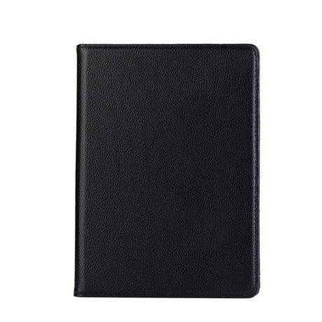 iPad (2018) / iPad (2017) Leather Case w. 360 Degree Stand Black