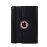 iPad (2018) / iPad (2017) Leather Case w. 360 Degree Stand Black