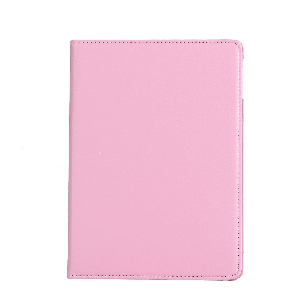 iPad (2018) / iPad (2017) Leather Case w. 360 Degree Stand Pink