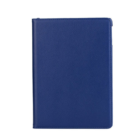 iPad (2018) / iPad (2017) Leather Case w. 360 Degree Stand Dark Blue