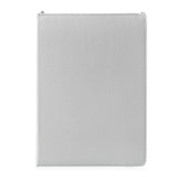 iPad 9.7 (2018-2017) / iPad Air / iPad Air 2 Litchi Leather Case w. 360 Degree Stand - White