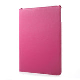 iPad 9.7 (2018-2017) / iPad Air / iPad Air 2 Litchi Leather Case w. 360 Degree Stand - Pink