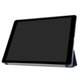 iPad Pro 12.9" (2017) Tri-Fold Leather Case Dark Blue