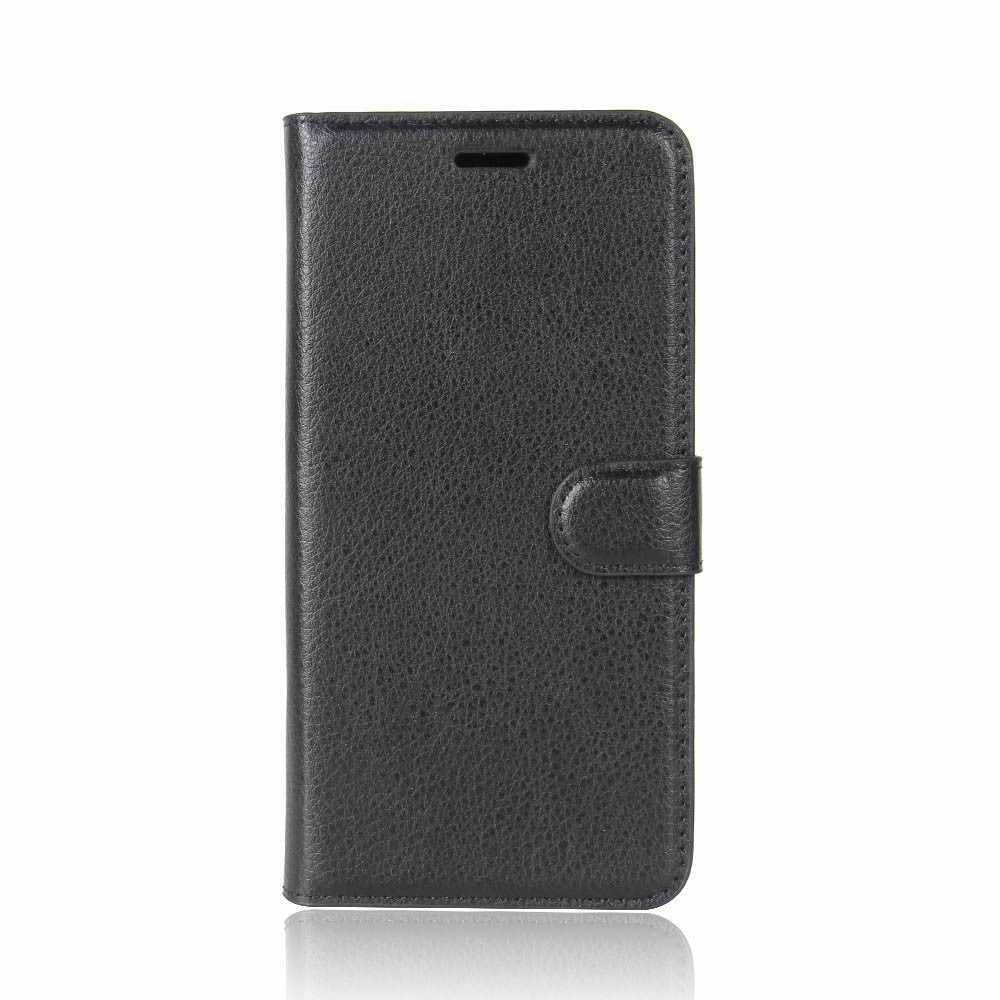 Samsung Galaxy S9+ (S9 Plus) Soft Pouch Leather Wallet Case Black