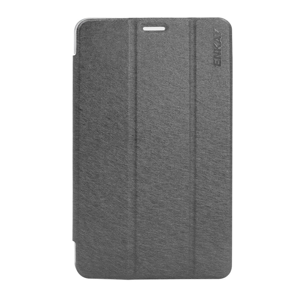 Samsung Galaxy Tab A 8.0 (2017) - Enkay Tri-fold Protective Case Grey Black