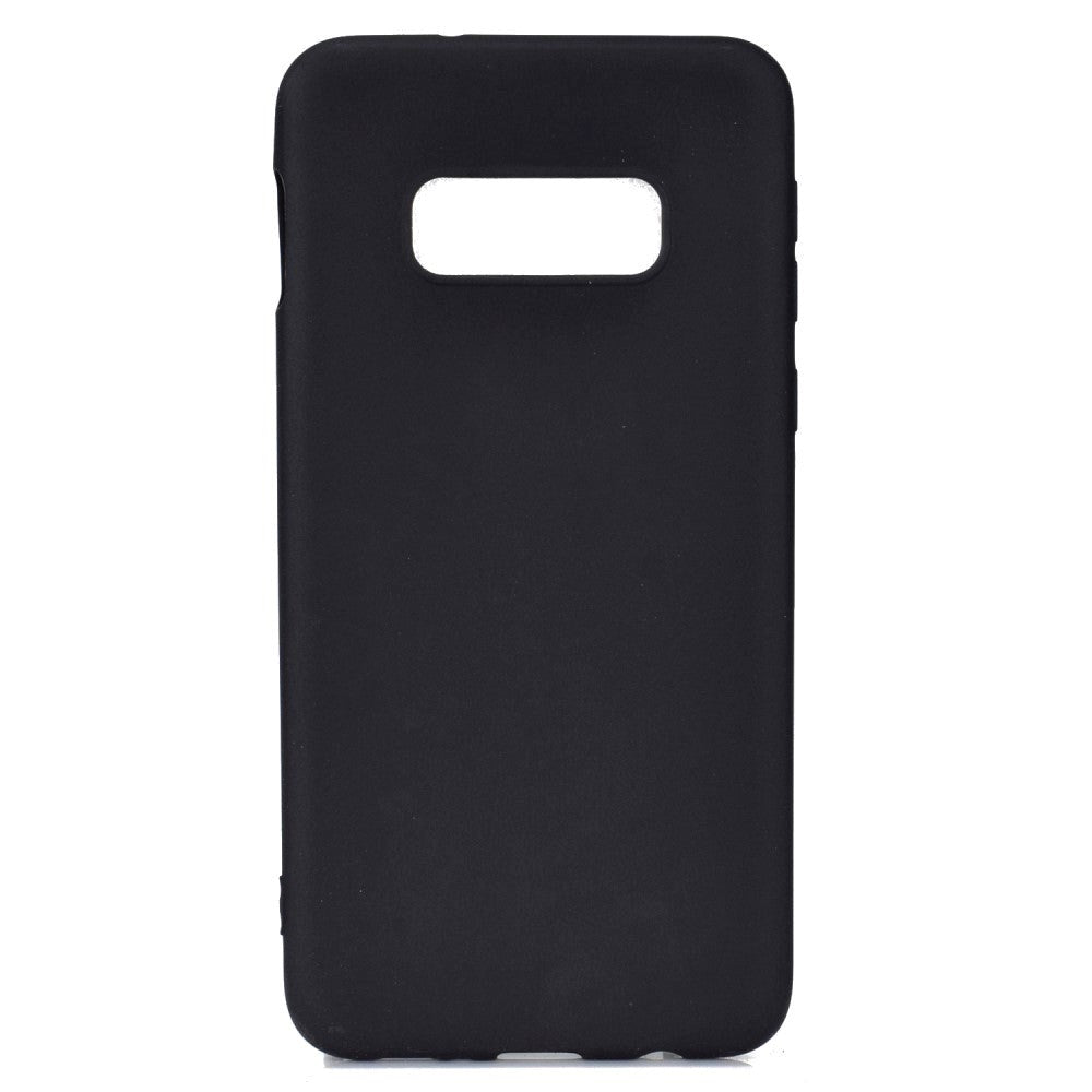 Samsung Galaxy S10e Flexible Plastic Case - Black