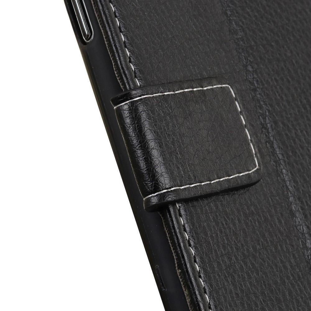 Samsung Galaxy A30s / A50 Leather Wallet Case - Black