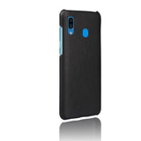 Samsung Galaxy A30 Leather Case - Black