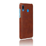 Samsung Galaxy A30 Leather Case - Brown