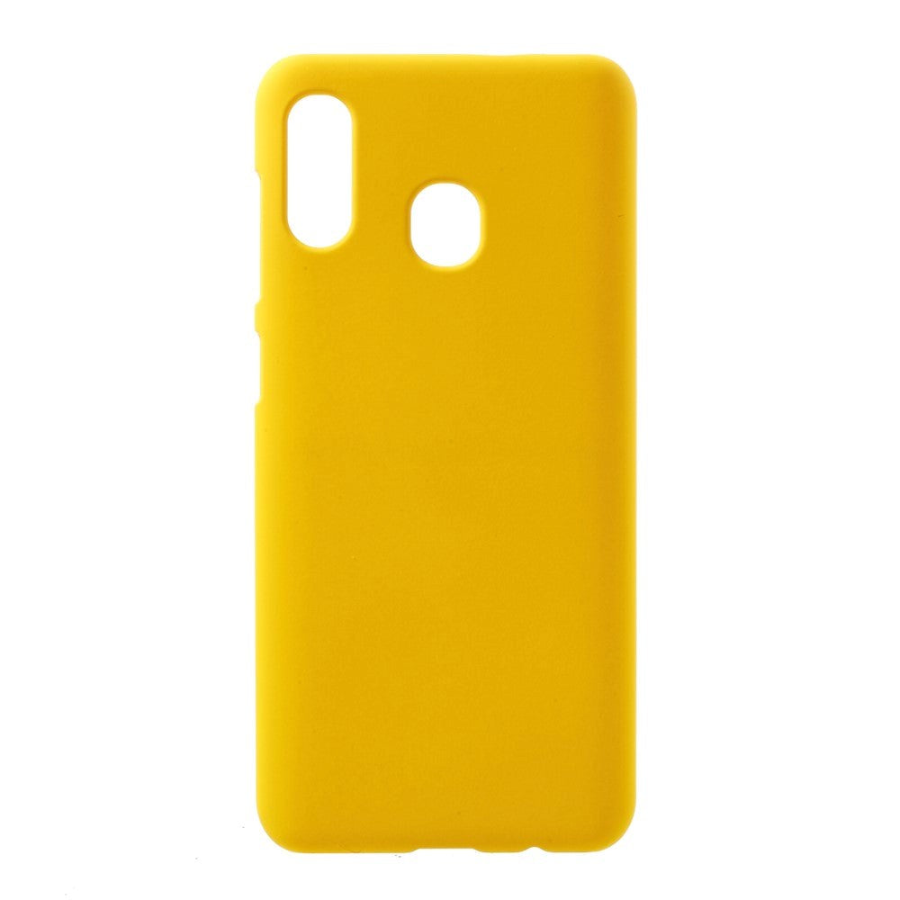 Samsung Galaxy A30 Plastic Case - Yellow