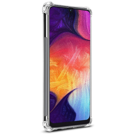 Samsung Galaxy A30s / A50 IMAK Flexible Plastic Case w. Protective film - Transparent