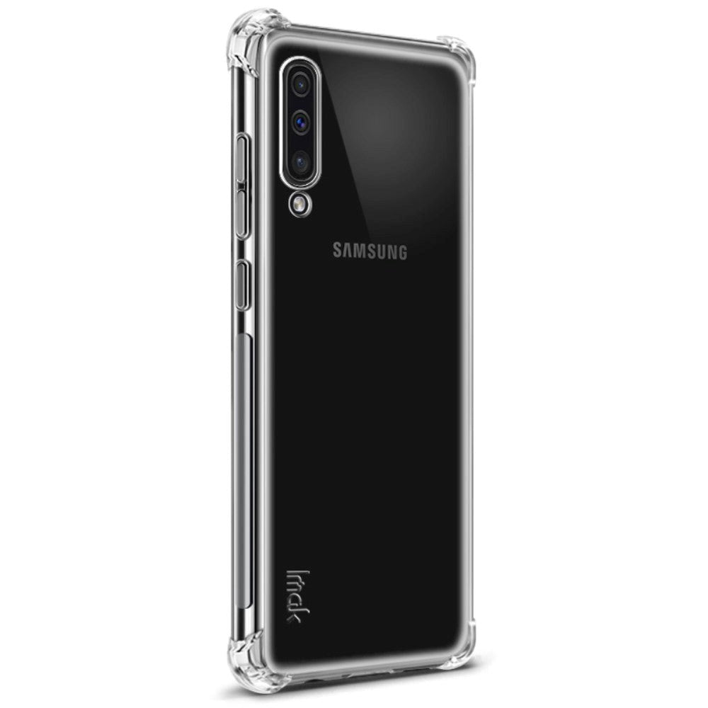 Samsung Galaxy A30s / A50 IMAK Flexible Plastic Case w. Protective film - Transparent