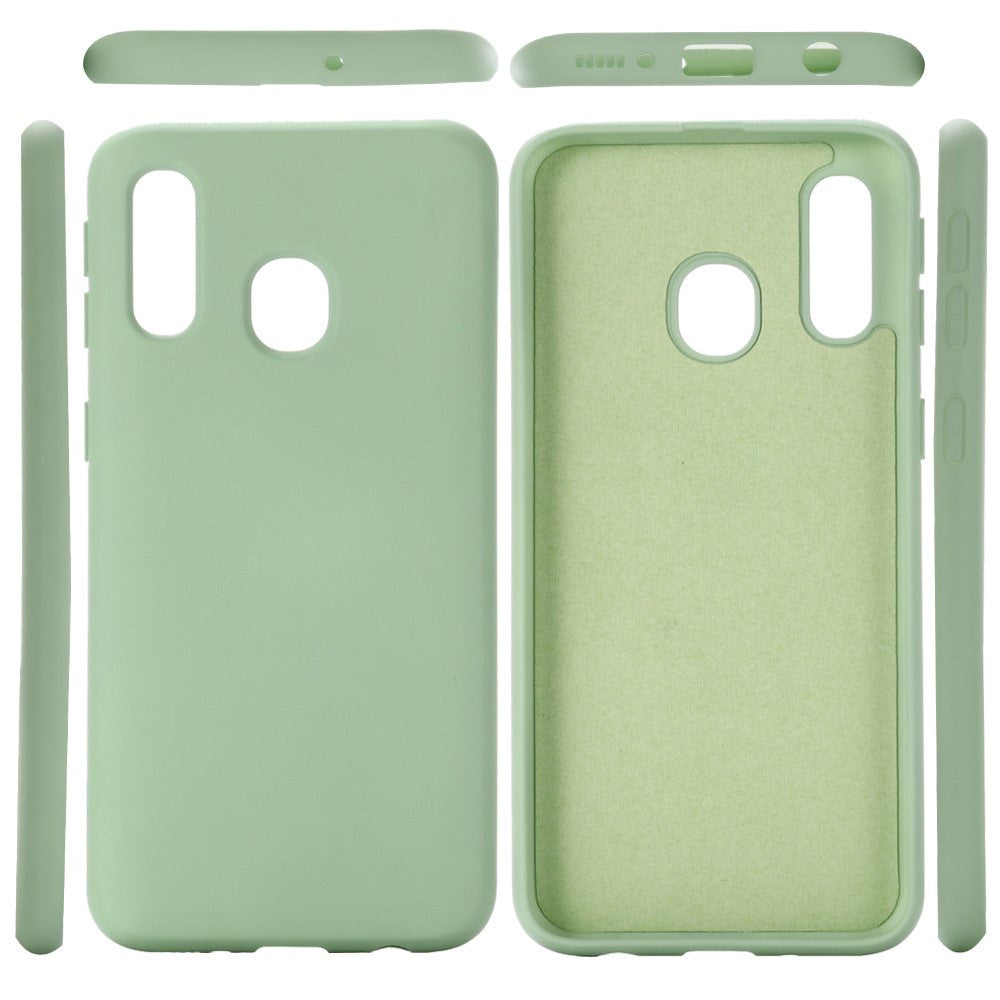 Samsung Galaxy A20e Silicone Case Green