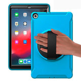 Samsung Galaxy Tab A 10.1 (2019) Tough Case w. Hand Holder - Blue / Black