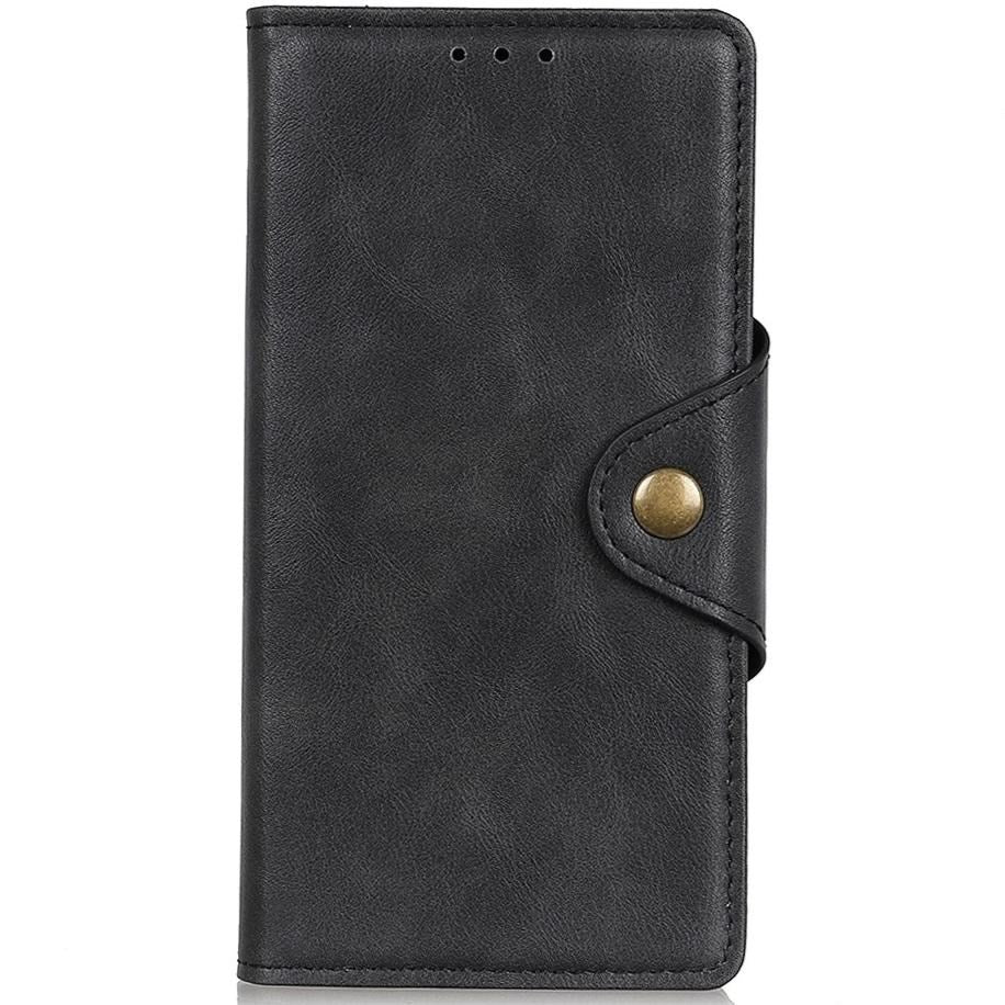 Samsung Galaxy A51 Vintage Leather Wallet Case - Black