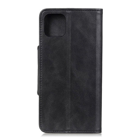 Samsung Galaxy A51 Vintage Leather Wallet Case - Black