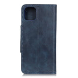 Samsung Galaxy A51 Vintage Leather Wallet Case - Blue