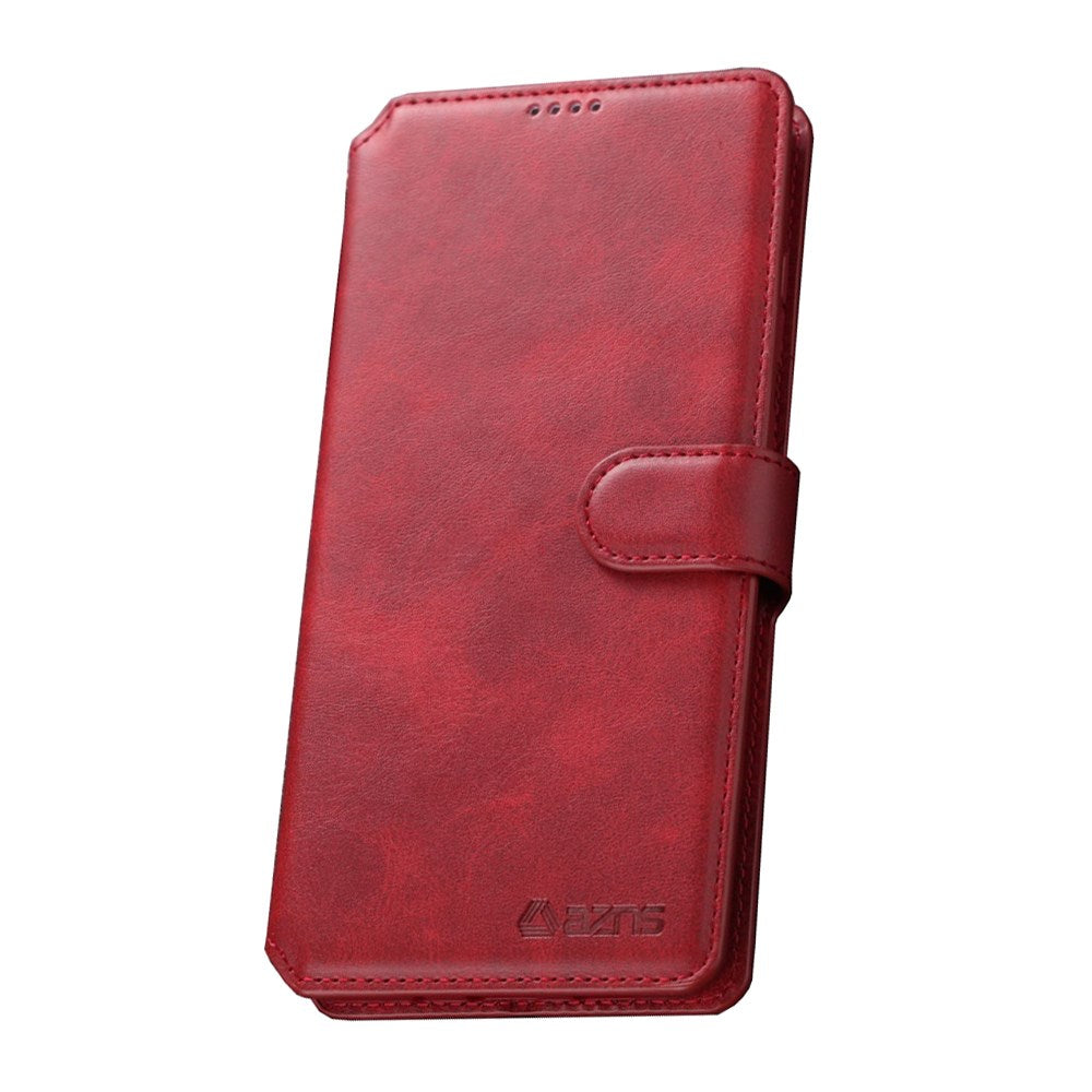 EIDERWOOD Samsung Galaxy S20+ (Plus) Faux Leather Flip Case - Red